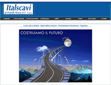Tablet Screenshot of italscavi.com